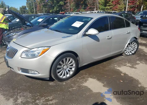 2012 Buick Regal from USA, damaged, VIN 2G4GR5EK8C9162606